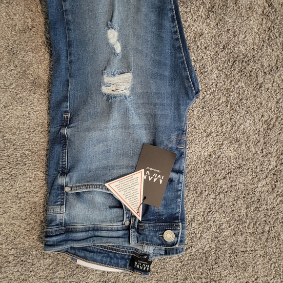 Mens Ripped Jeans - Picture 2 of 3